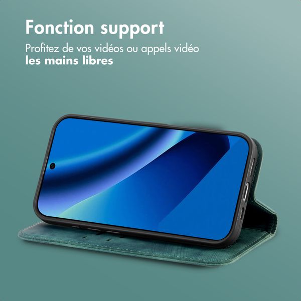 imoshion Étui de téléphone portefeuille Slim Google Pixel 10a - Vert