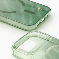 iDeal of Sweden Coque Clear MagSafe Apple iPhone 17 Pro - Sage Green