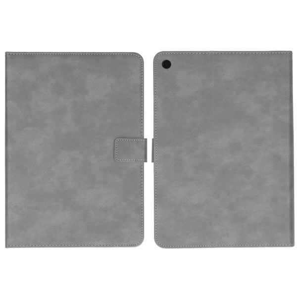 imoshion Coque tablette luxe iPad iPad 6 (2018) 9.7 pouces / iPad 5 (2017) 9.7 pouces - Gris