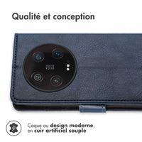 imoshion Étui de télephone portefeuille Xiaomi 13 Ultra - Bleu foncé