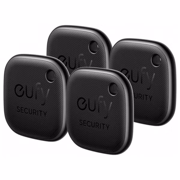 Eufy Smart Tracker Link - Tracker Bluetooth pour iOS - 4 Pack - Noir