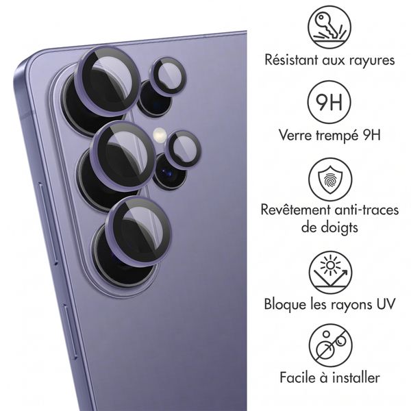 imoshion Lot de 2 protections d'objectif de caméra Samsung Galaxy S26 Ultra - Cobalt Blue
