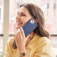 Accezz Coque Liquid Silicone Google Pixel 7 Pro - Bleu foncé