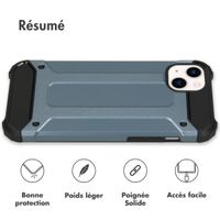 imoshion Coque Rugged Xtreme iPhone 14 Plus - Bleu foncé