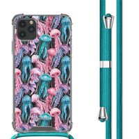 imoshion Coque Design avec cordon iPhone 11 Pro - Jellyfish Watercolor