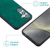 imoshion Etui de télephone luxe 2-en-1 amovible Samsung Galaxy S25 - Vert foncé