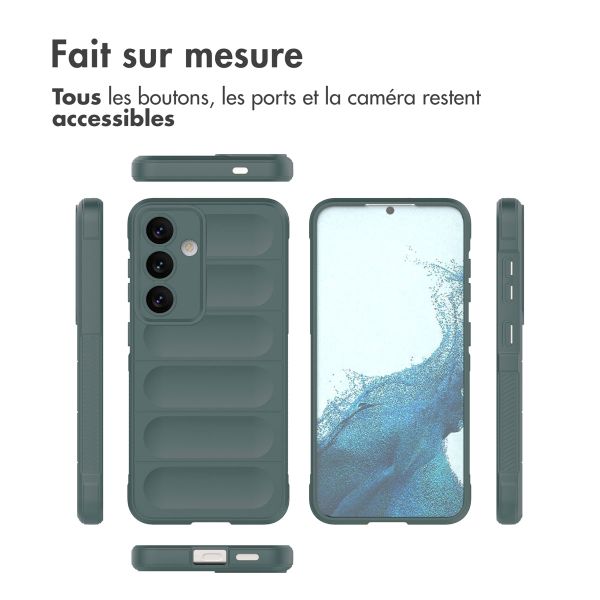 imoshion Coque arrière EasyGrip Samsung Galaxy S24 Plus - Vert foncé