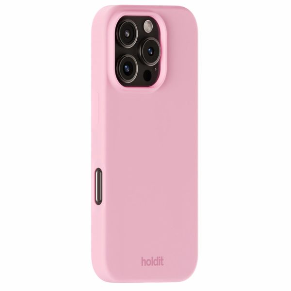 Holdit Coque Silicone Apple iPhone 16 Pro - Pink