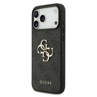 Guess Coque 4G Metal Logo Backcover Apple iPhone 17 Pro Max - Noir