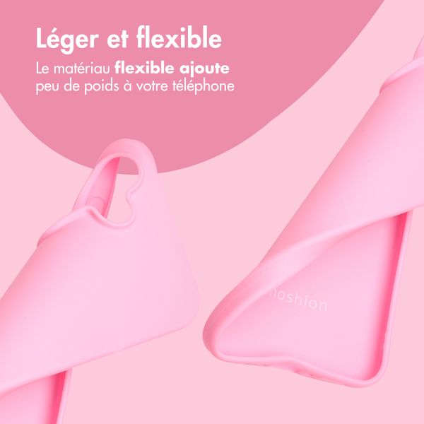 imoshion Coque Couleur Samsung Galaxy A36 / A56 - Bubblegum Pink