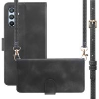 imoshion Etui de télephone portefeuille avec cordon Samsung Galaxy A54 (5G) - Noir