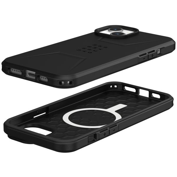 UAG Coque Civilian MagSafe iPhone 15 Plus - Noir