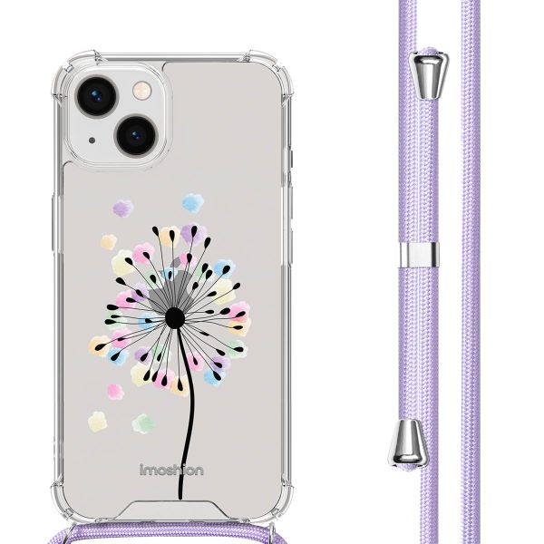 imoshion Coque Design avec cordon Apple iPhone 13 - Sandstone Dandelion
