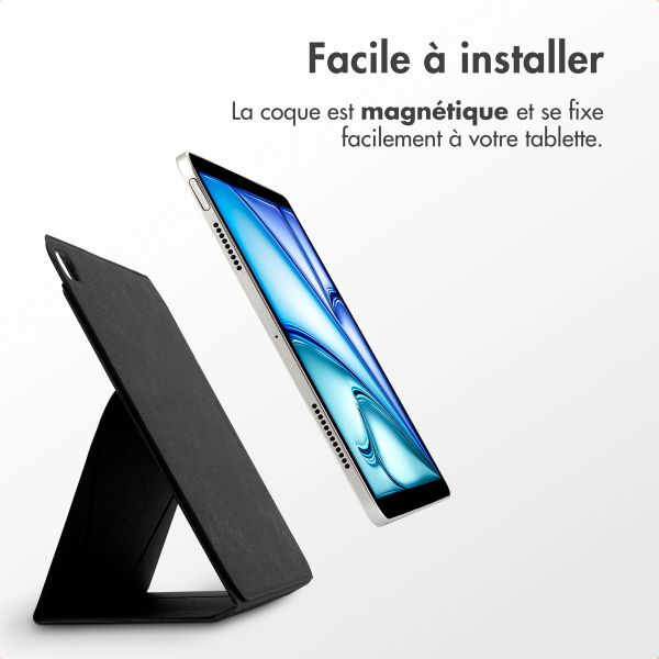 Accezz High Stand tablet case Apple iPad Air 11 pouces (2025) M3 / (2024) M2 / Air 5 (2022) / Air 4 (2020) - Noir