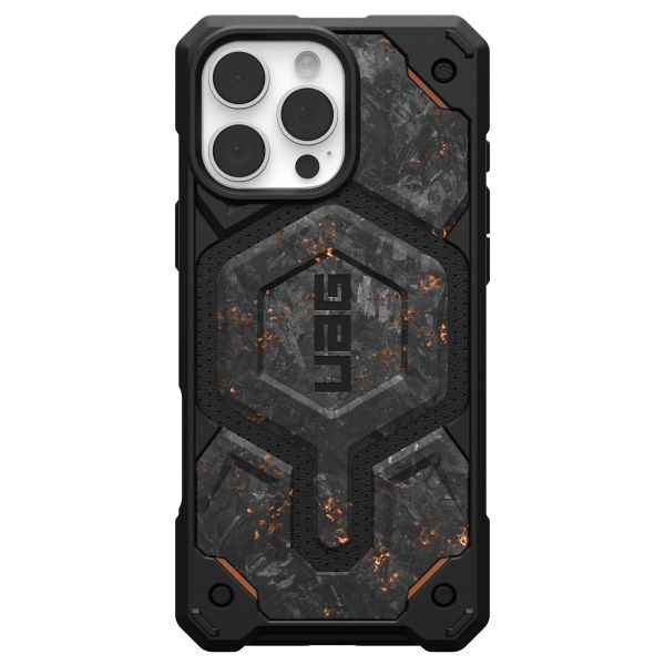 UAG Coque arrière Monarch Pro Apple iPhone 16 Pro Max - Forged Carbon
