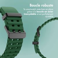 imoshion Bracelet Ocean en silicone Samsung Galaxy Watch Ultra (2024/2025) - Vert foncé