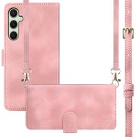 imoshion Etui de télephone portefeuille avec cordon Samsung Galaxy S25 Plus - Rose