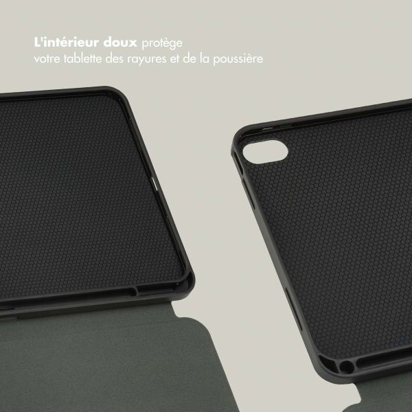 Selencia Coque tablette Vivid Apple iPad 11 (2025) 11 pouces A16 / iPad 10 (2022) 10.9 pouces - Desert Waves Beige