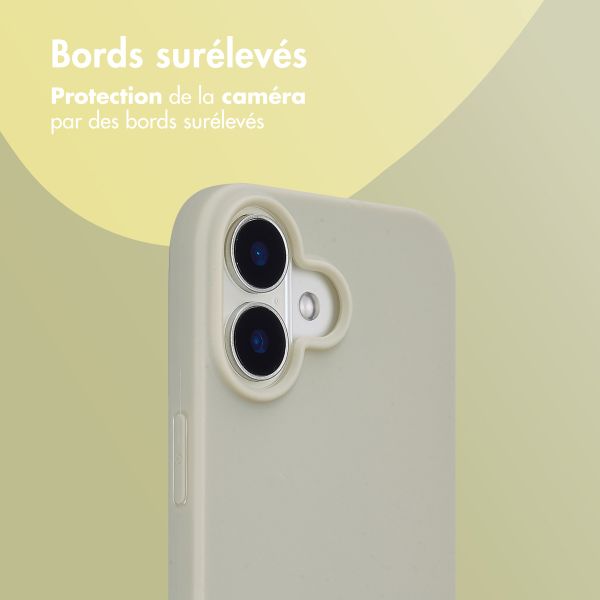 imoshion Coque Couleur Apple iPhone 16 - Gris