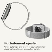 imoshion Bracelet magnétique milanais Apple Watch | 38/40/41/42 mm - Argent