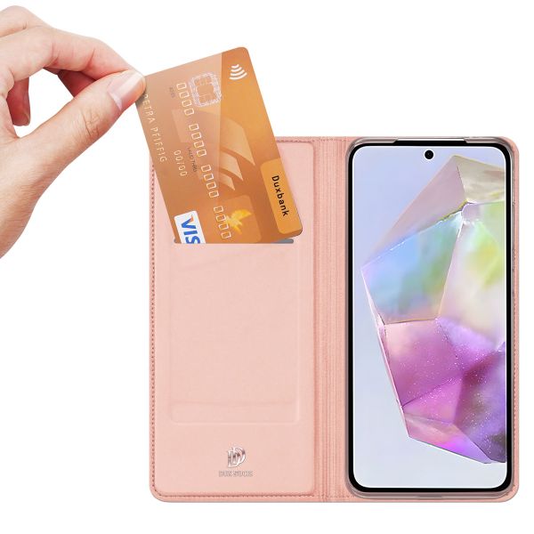 Dux Ducis Étui de téléphone Slim Samsung Galaxy A36 / A56 - Rose Dorée