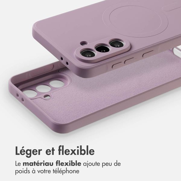 imoshion Coque Couleur avec MagSafe Samsung Galaxy A56 - Violet