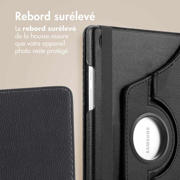 imoshion Coque tablette rotatif à 360° Galaxy Tab A8 - Noir