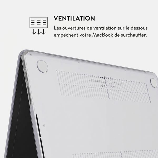 Burga Coque Rigide Apple MacBook Air 13 pouces (2022 / 2024 M3 / 2025 M4 / 2026 M5) - Strawberry Jam