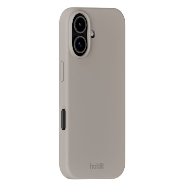 Holdit Coque Silicone Apple iPhone 17 - Taupe