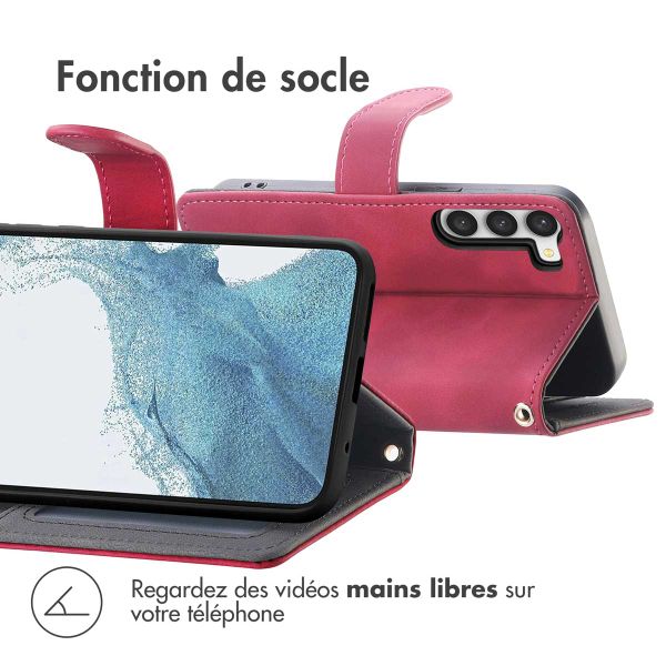 imoshion Etui de télephone portefeuille avec cordon Samsung Galaxy S23 - Rouge