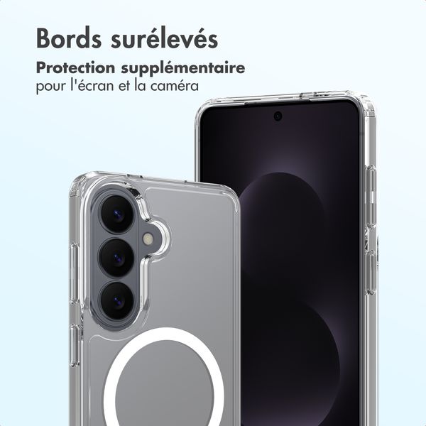 Accezz Coque arrière Xtreme Impact avec MagSafe Samsung Galaxy S26 - Transparent