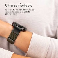imoshion Bracelet QuickFit® en nylon  - Connexion Garmin 20 mm - Taille L/XL - Vert