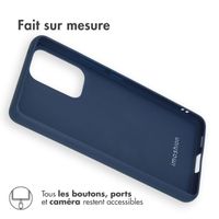 imoshion Coque Couleur Samsung Galaxy A53 - Bleu foncé