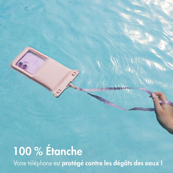 imoshion Floating Waterproof Pouch - Coque de téléphone universelle étanche - Rose