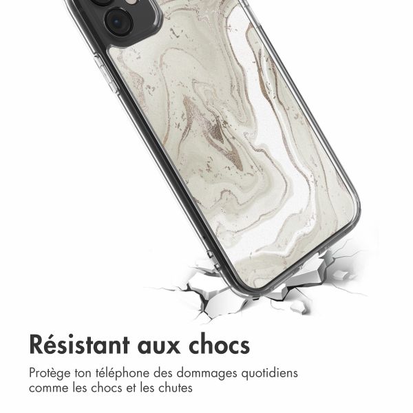 imoshion Coque Design Apple iPhone 11 - Sandy Marble