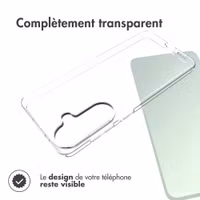 Accezz Coque Clear Samsung Galaxy S26 Plus - Transparent