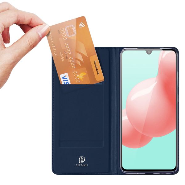 Dux Ducis Étui de téléphone Slim Samsung Galaxy A41 - Bleu foncé