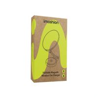 imoshion Support de téléphone pour voiture avec MagSafe - Chargeur sans fil - Tableau de bord - Noir