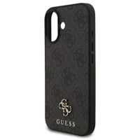 Guess Coque 4G Metal Logo MagSafe Apple iPhone 17 - Noir