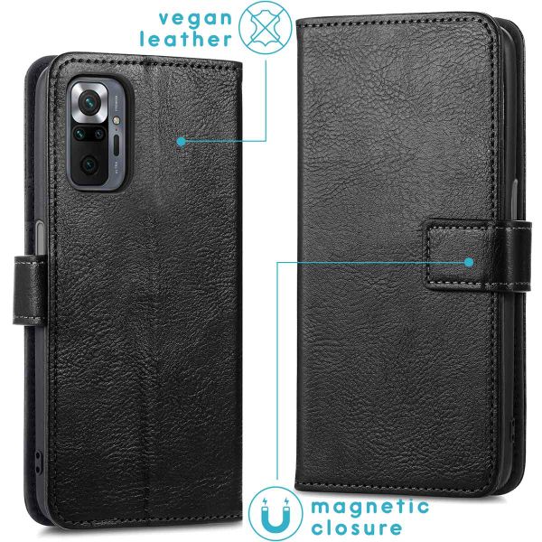 imoshion Étui de télephone portefeuille Xiaomi Redmi Note 10 Pro - Noir