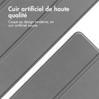 imoshion Coque tablette Trifold Samsung Galaxy Tab A9 8.7 pouces - Gris