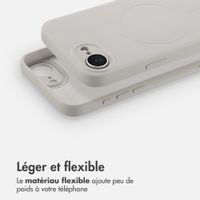 imoshion Coque Couleur avec MagSafe Apple iPhone 16e - Beige