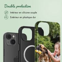 Concevez votre propre coque Tough avec MagSafe Apple iPhone 14 - Blanc