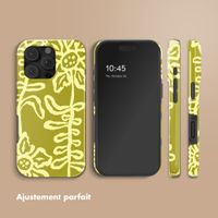 Selencia Coque arrière Vivid Apple iPhone 16 Pro - Chalky Bloom