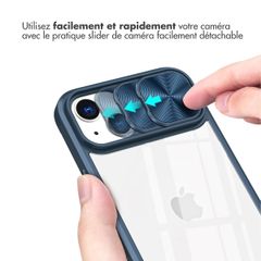 imoshion Coque arrière Camslider Apple iPhone 14 - Bleu foncé