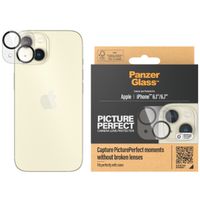 PanzerGlass Protection Caméra en verre trempé iPhone 15 / 15 Plus