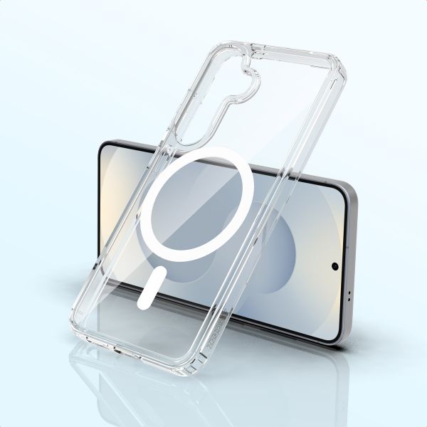 Accezz Coque arrière Xtreme Impact avec MagSafe Samsung Galaxy S24 - Transparent