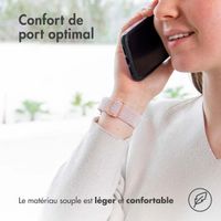 imoshion Bracelet en nylon élastique  - Connexion universelle 20 mm - Rose