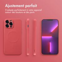 imoshion Coque Couleur avec MagSafe Apple iPhone 13 Pro Max - Dusty Rose