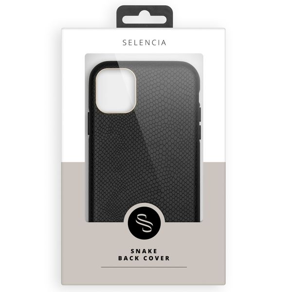 Selencia Coque Gaia Serpent iPhone 13 Pro - Noir